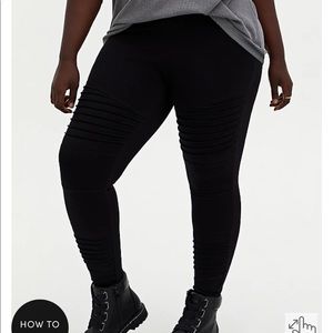 NWT Torrid premium Moto legging size 3